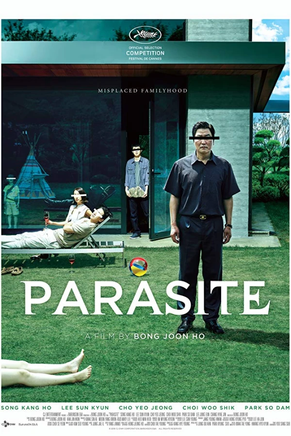 Parasite: Black-and-White Edition Poster